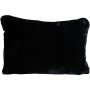 Bldt pudebetrk 60x40 cm - Sort