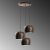 Eufrat loftslampe 1413 - Vintage