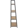 Seaford stigehylde 77x138 cm - Eg/sort