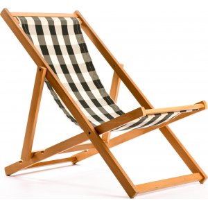 Repose Beach Deck Chair - Grøn/Hvid + Møbelplejesæt til tekstiler Repose Beach Deck Chair - Grøn/Hvid + Møbelplejesæt til tekstiler