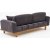 Reims 3-personers sofa - antracit