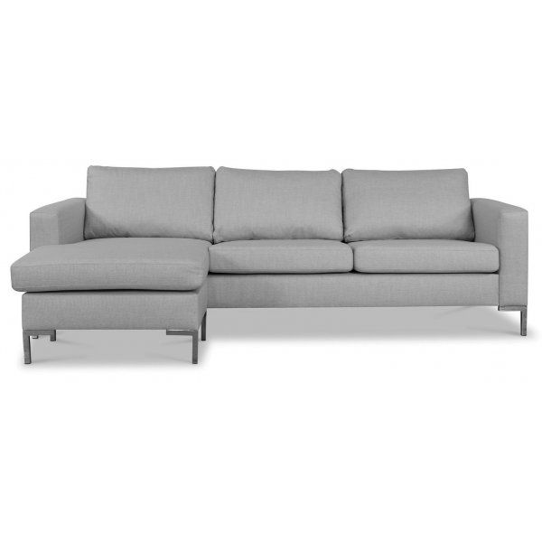 Nova Divan sofa lysegr - Venstre