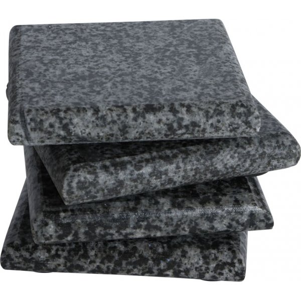 Marmor coaster - Gr/sort