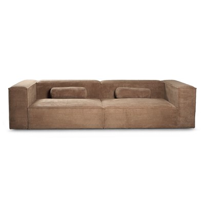 Madison 3-pers. Sofa 300 cm - Valgfri farve + Pletfjerner til mbler