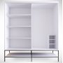 Martin garderobe 190 cm - Hvid