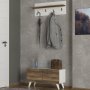 Lores hall mbler - Hvid/valnd