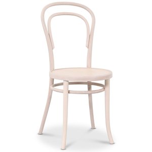 Bendwood stol No 14 Klassiker - Hvidpigmenteret + Pletfjerner til mbler