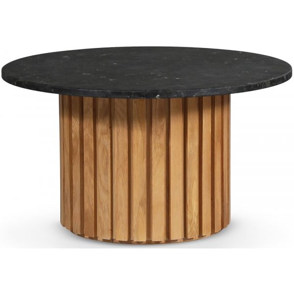 Sumo Sofabord O85 - Eg / Sort Granit