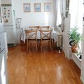 Kundebillede Gaston stol i bøjet træ med rattan-sæde - Natur