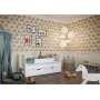 Alba voksebed 80x140/180/200 cm - Hvid