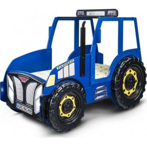 Traktor barneseng - Valgfri farve! + Trafikmtte