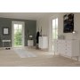 Softline kommode med 8 skuffer - Hvid