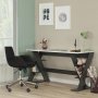 Lungo skrivebord 140 x 60 cm - Antracit/hvid