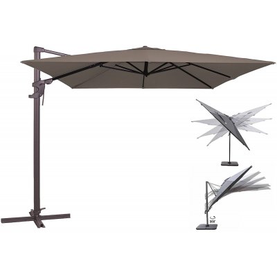 Marbella mrkegr parasol 300x300 cm