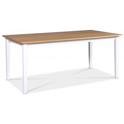 Fr spisebord 180 cm - Eg / hvid