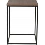 Atlantis sidebord 45 x 45 cm - Valnd/sort
