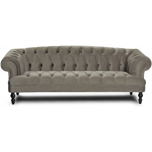 Oxford deluxe 3-pers. Chesterfield - Valgfri farve
