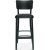 Novo barstol med polstret sæde - Valgfri farve på polstring og stel