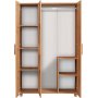 Hedera garderobe 2 - Fyrretr/antracit