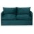 Saga 2-personers sovesofa - Petroleumsgrn