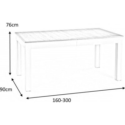 Brviken spisebord 160-300 cm - Hndvrks eg