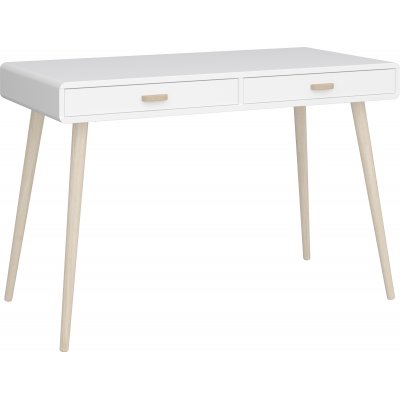 Mino skrivebord 114 x 57 cm - Hvid