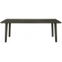 New York spisebord 210 cm - Brunbejdset eg