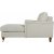 Howard Watford Deluxe divan lnestol - Beige boucl