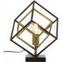 Cubes bordlampe - Sort/antik
