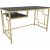 Kennesaw skrivebord 120 x 60 cm - Guld/antracit