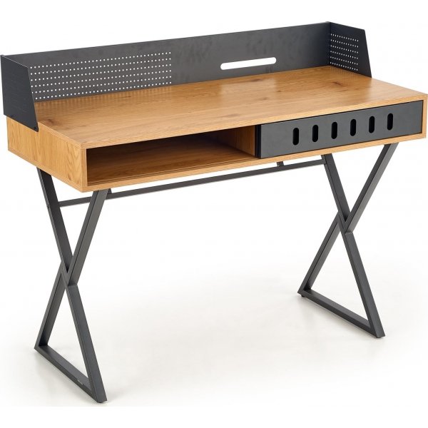 Skrivebord Stalas - Eg & sort