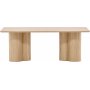 Olivia sofabord 120 x 60 cm - Whitewash