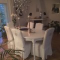 Kundebillede Elvira Spisebord omkring 100-300 cm - Valgfri farve