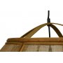 Borneo loftslampe 50 cm - Natur
