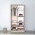 Newra garderobe - Fyrretr/beige