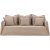 Oskarshamn 3-personers sofa - Beige