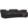 Kensington Manual 4 pers. sofa - gr