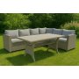 Udendrs gruppepop - Hjrnesofa med rottingbord - Natur