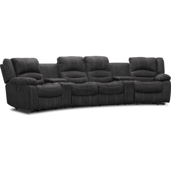 Kensington Manual 4 pers. sofa - gr