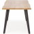 Horst spisebord 150-210 x 90 cm - Eg/sort