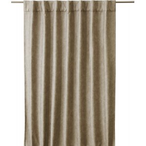 Lycke gardin 1-pak 1 x 135 x 280 cm - Lysebrun