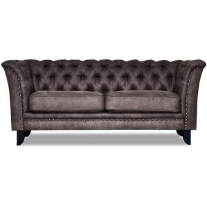 Chester Bridge 2 pers. sofa - Vintage mrkebrun