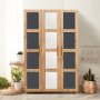 Hedera garderobe 2 - Fyrretr/antracit