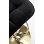 Pelican barstol 120 - Sort/guld
