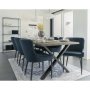 Boston Dining Chair - Mrkebl/Sort