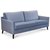 Blues 3-sders sofa - Valgfri stof og farve!