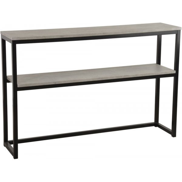 Thorborg konsolbord - Betonlaminat/sort