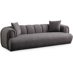 Puffy 3-personers sofa - antracit