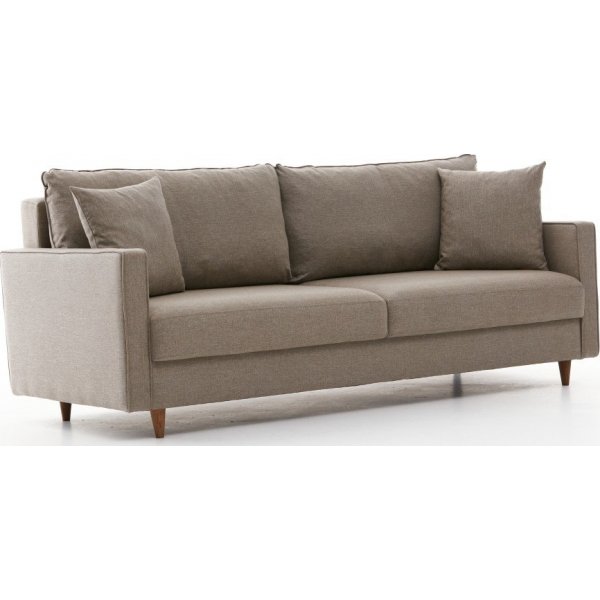 Eca 3-personers sofa - Cremehvid