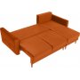 Noret sovesofa divan sofa - Orange rd
